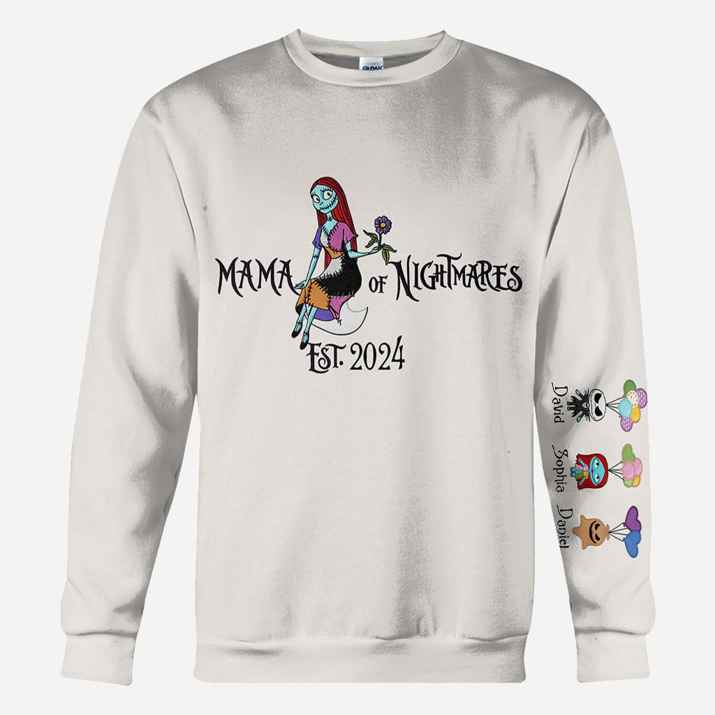 Mama Of Nightmares - Personalized Nightmare All Over Shirt