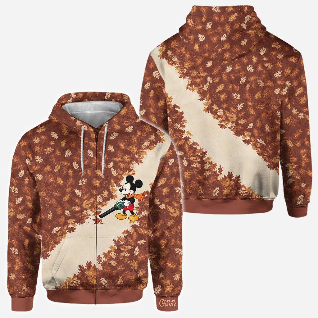 Autumn Leaf - Personalized Mouse All Over Shirt