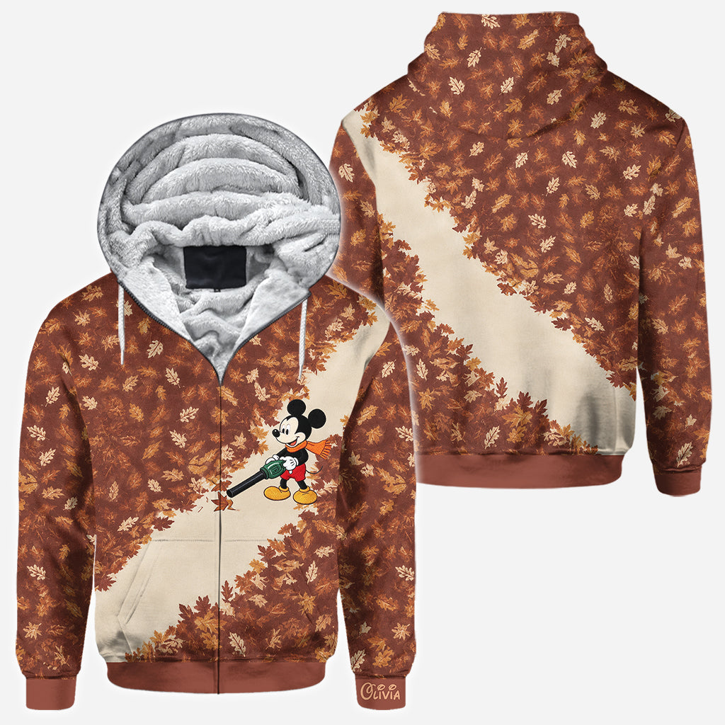 Autumn Leaf - Personalized Mouse All Over Shirt