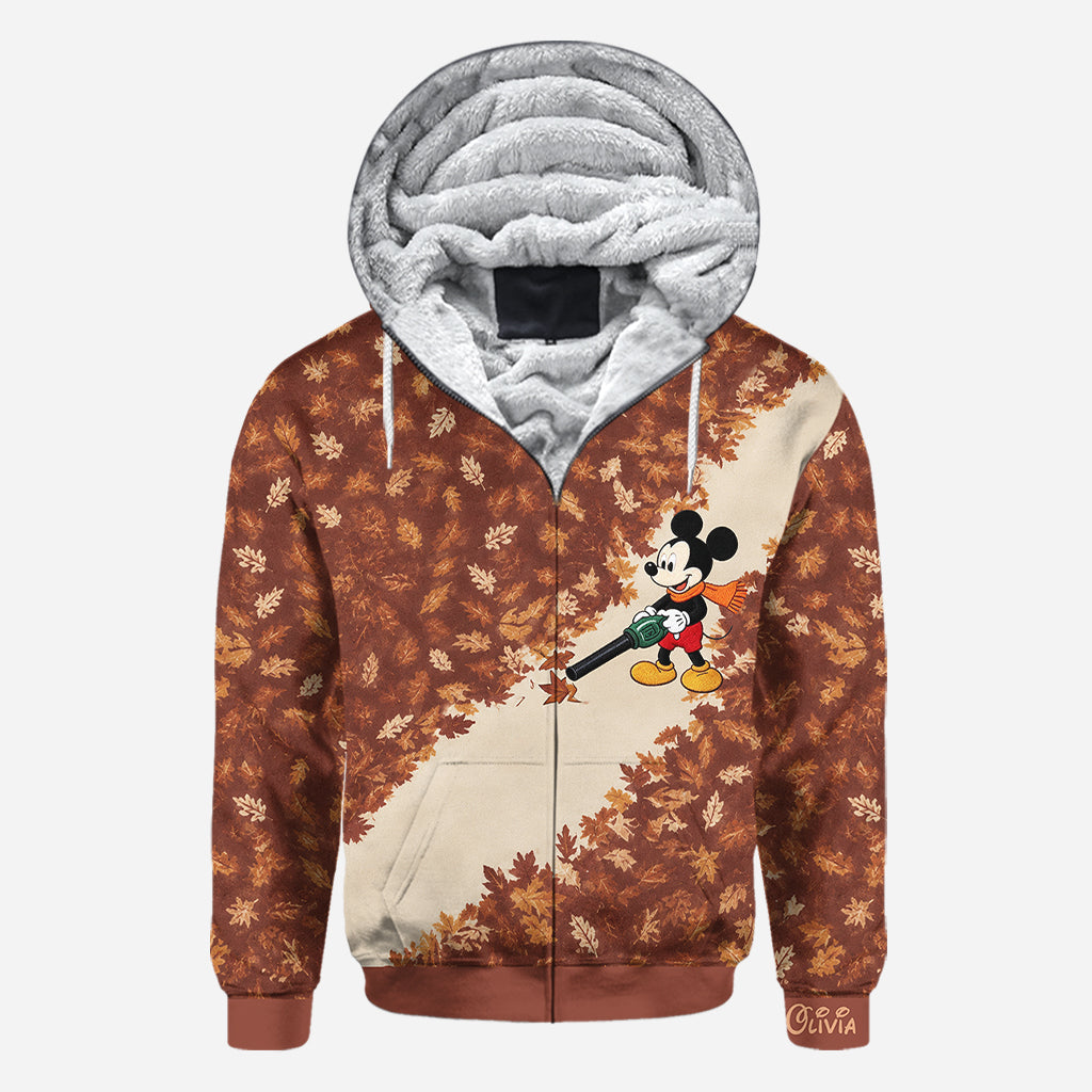 Autumn Leaf - Personalized Mouse All Over Shirt