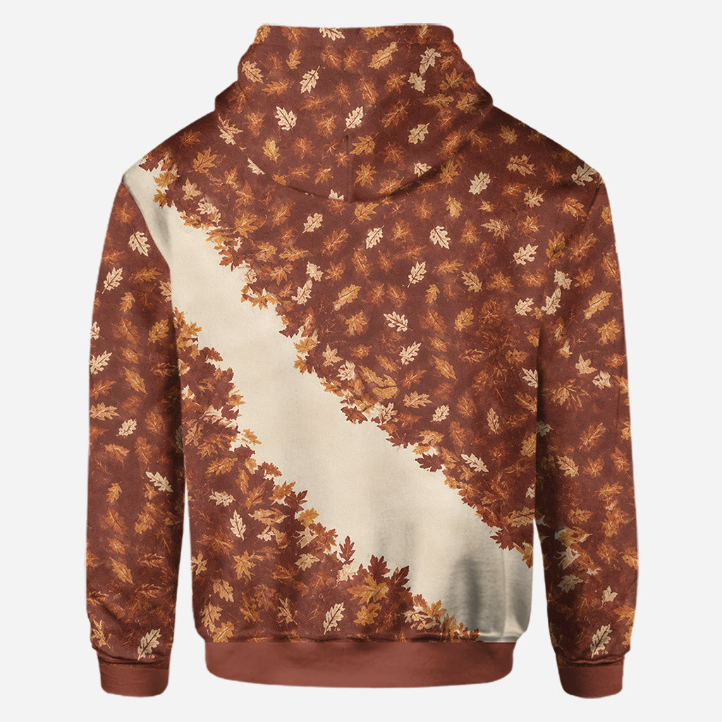Autumn Leaf - Personalized Mouse All Over Shirt
