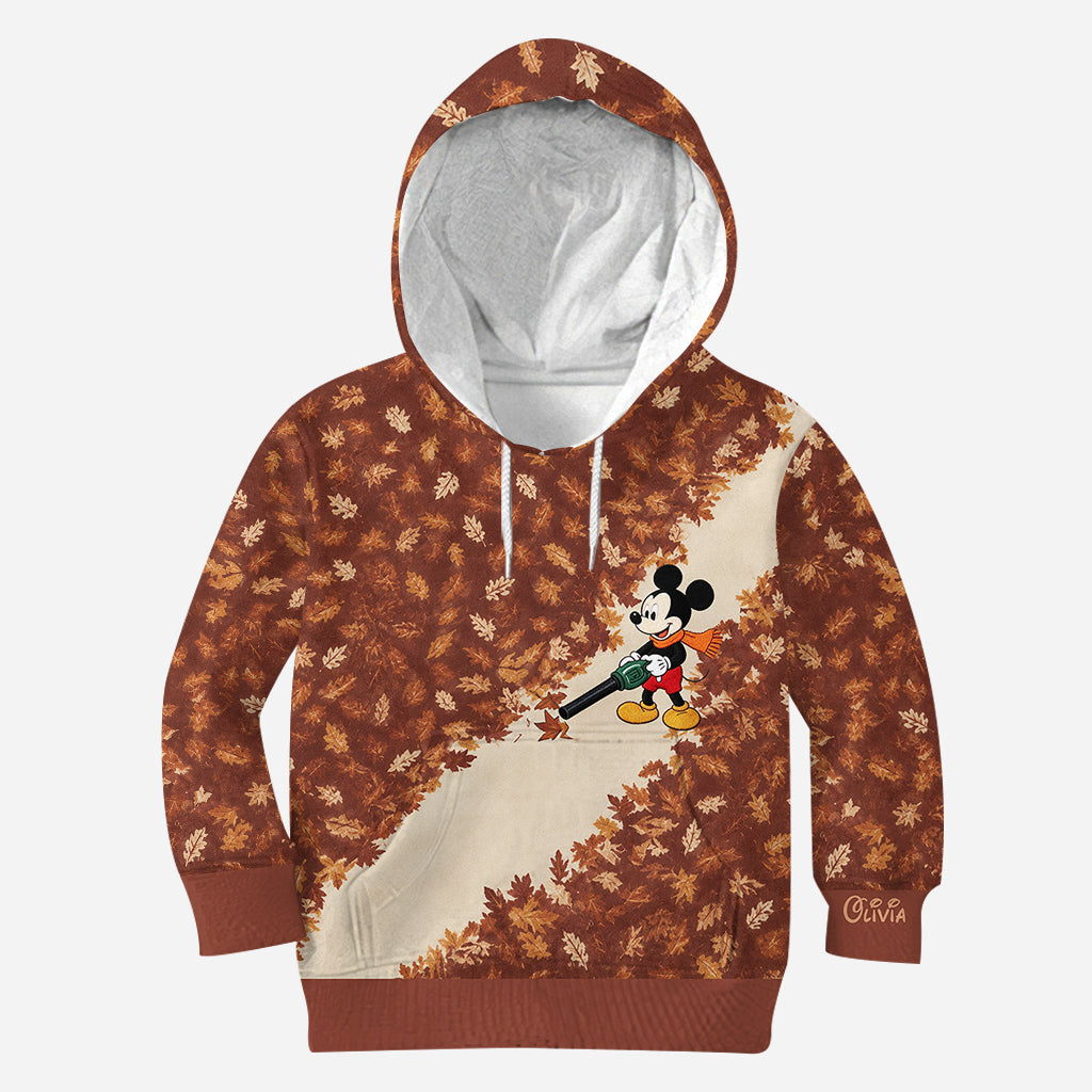 Autumn Leaf - Personalized Mouse All Over Shirt