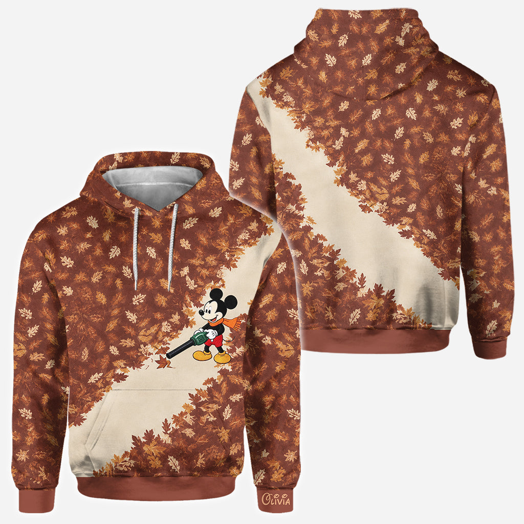 Autumn Leaf - Personalized Mouse All Over Shirt