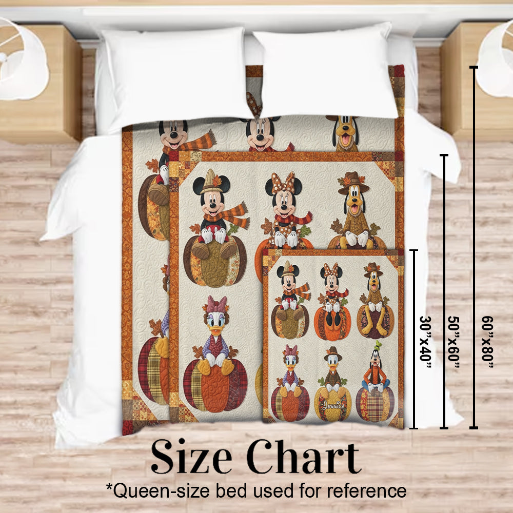 It's The Most Wonderful Time Of The Year - Personalized Mouse Blanket