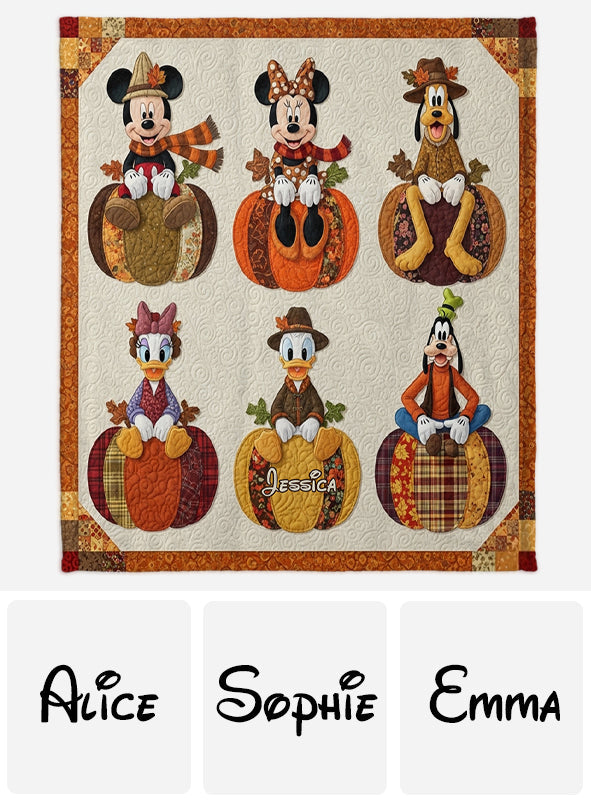 It's The Most Wonderful Time Of The Year - Personalized Mouse Blanket