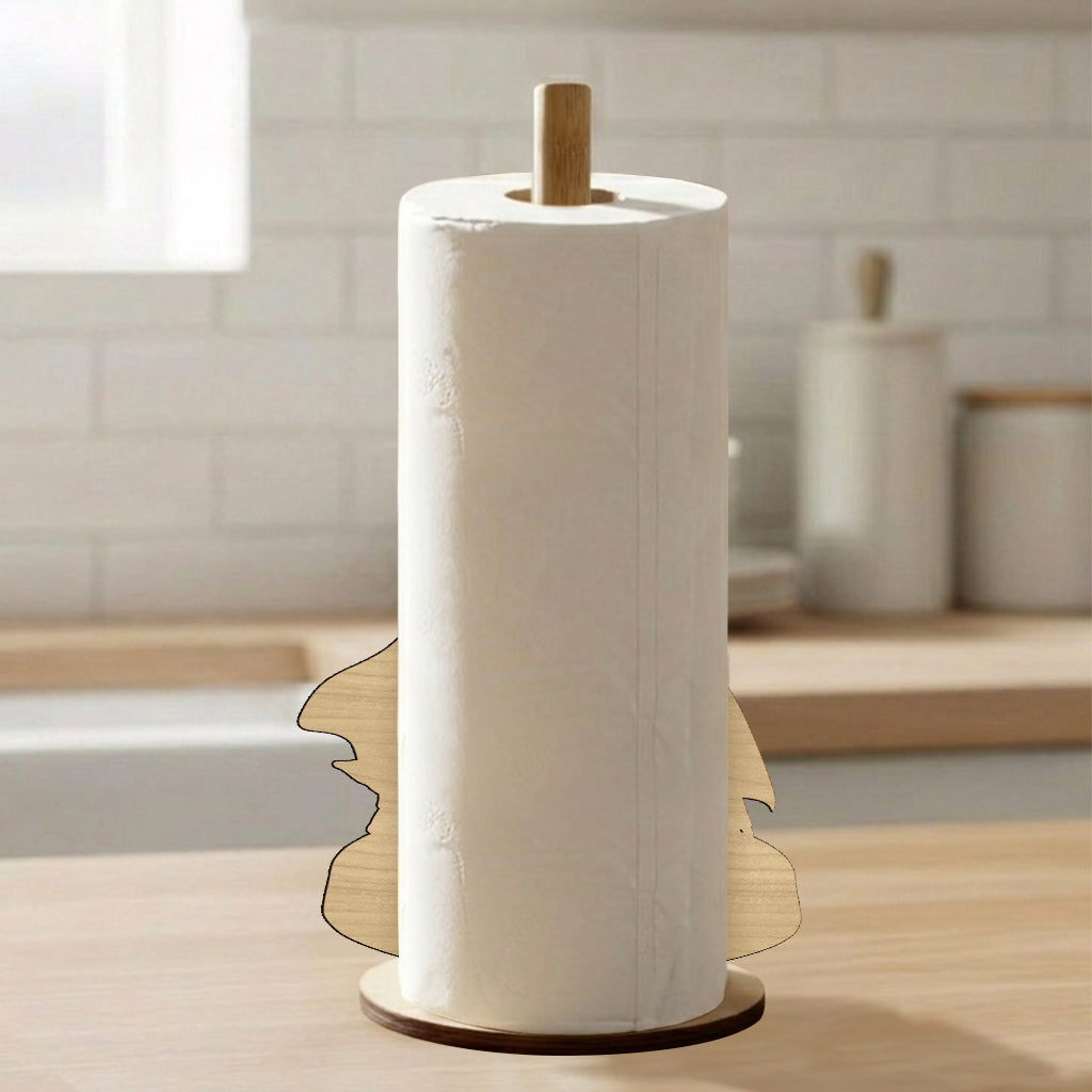 Doing Dad Shit - Personalized The Force Paper Towel Stand