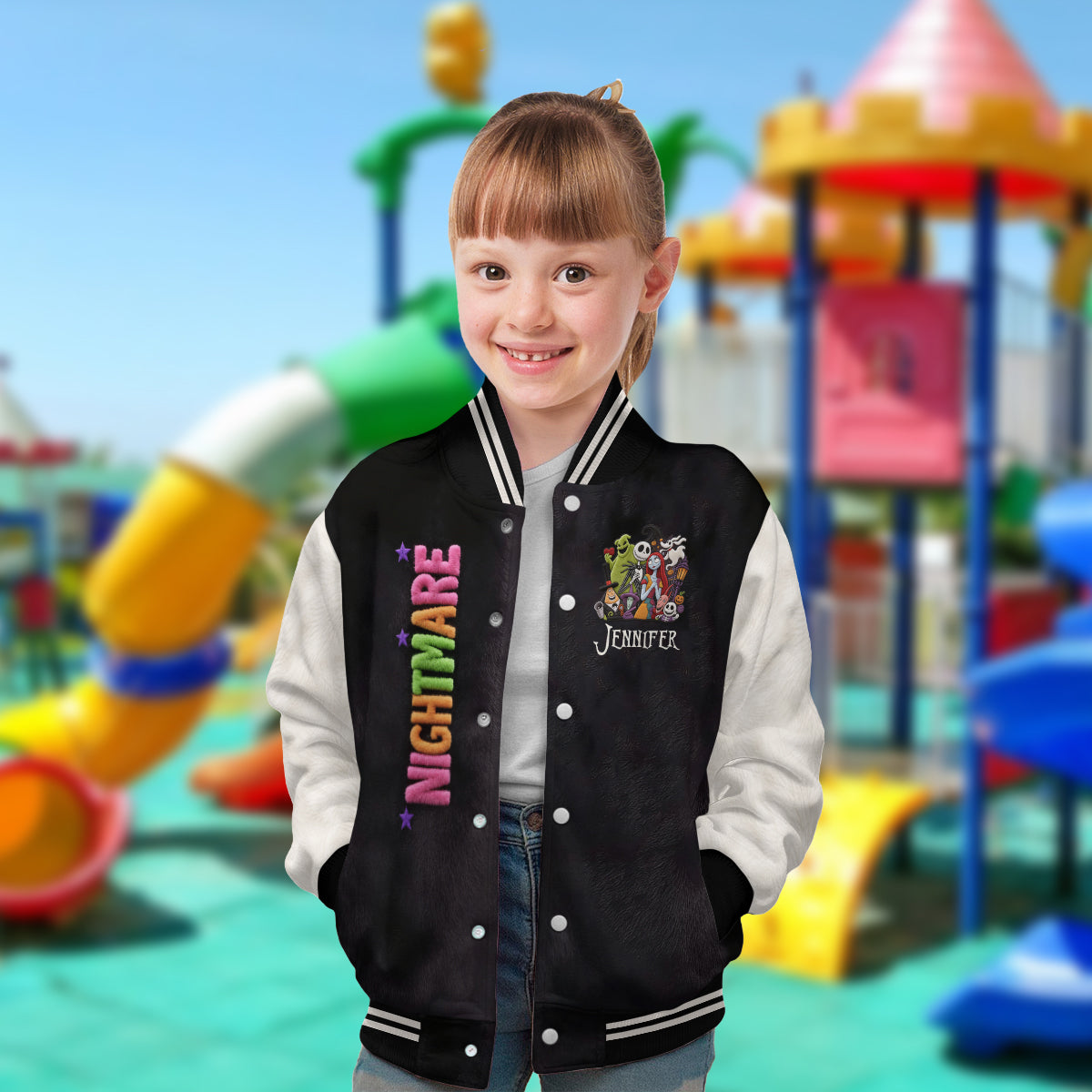 Before Christmas - Personalized Nightmare Varsity Jacket