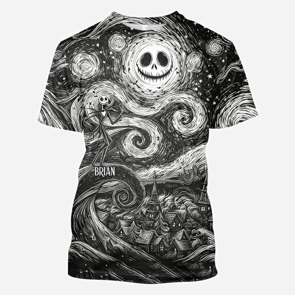 Starry Nightmare - Personalized Nightmare All Over Shirt
