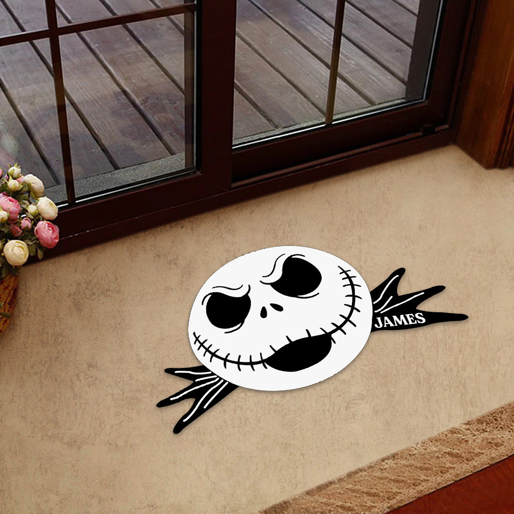 Happy Jack - Personalized Nightmare Shaped Doormat/ Rug