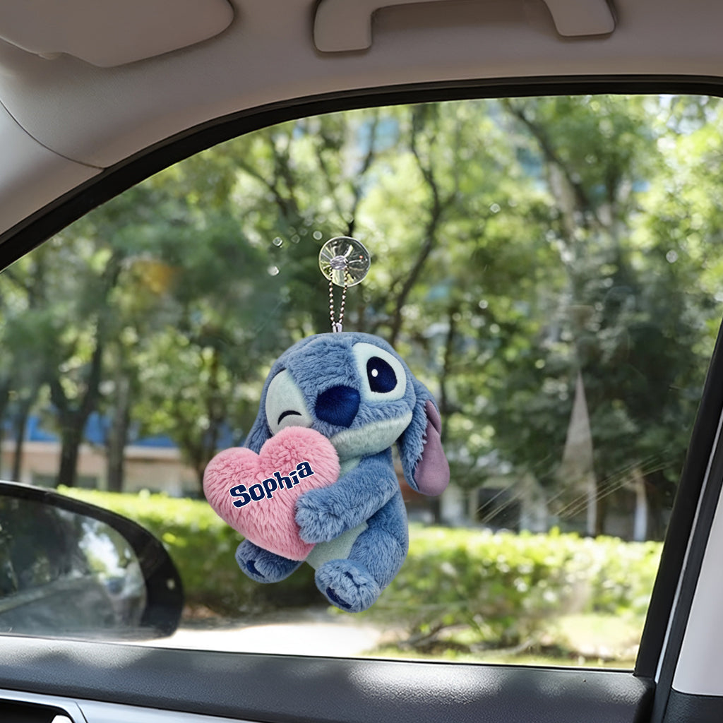 Ohana Means Family - Personalized Ohana Plush Keychain