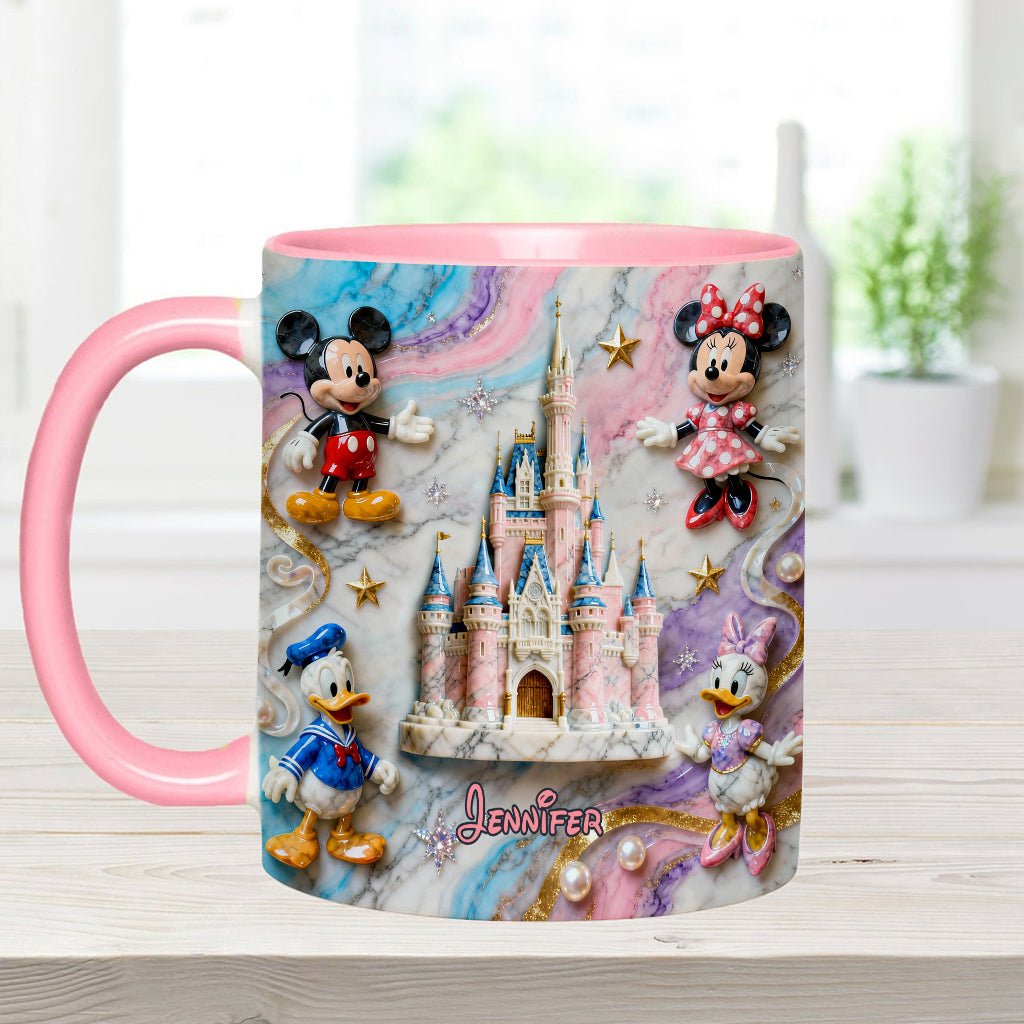 Magical Friends - Personalized Mouse Accent Mug & Coaster