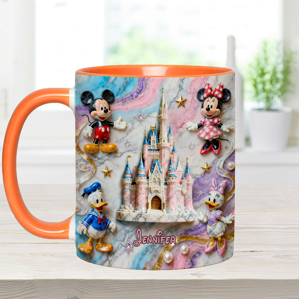 Magical Friends - Personalized Mouse Accent Mug & Coaster