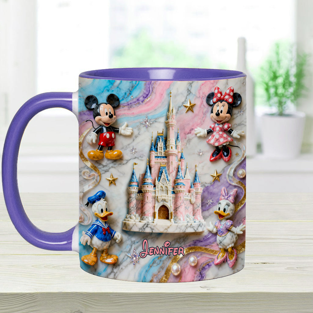 Magical Friends - Personalized Mouse Accent Mug & Coaster