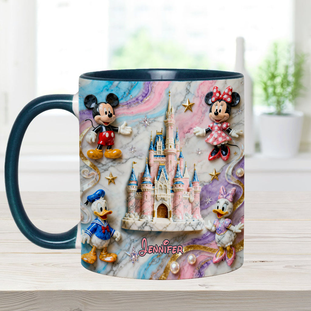 Magical Friends - Personalized Mouse Accent Mug & Coaster