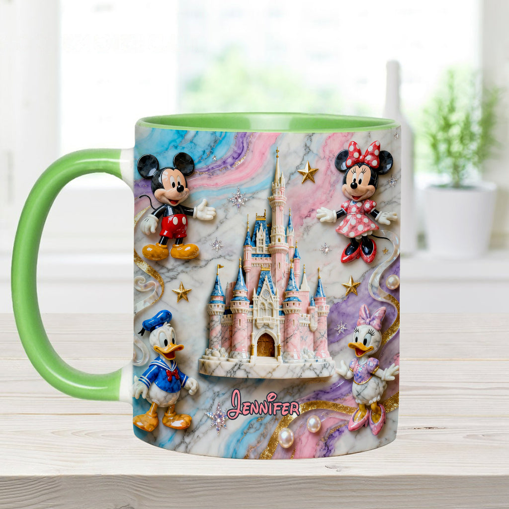 Magical Friends - Personalized Mouse Accent Mug & Coaster