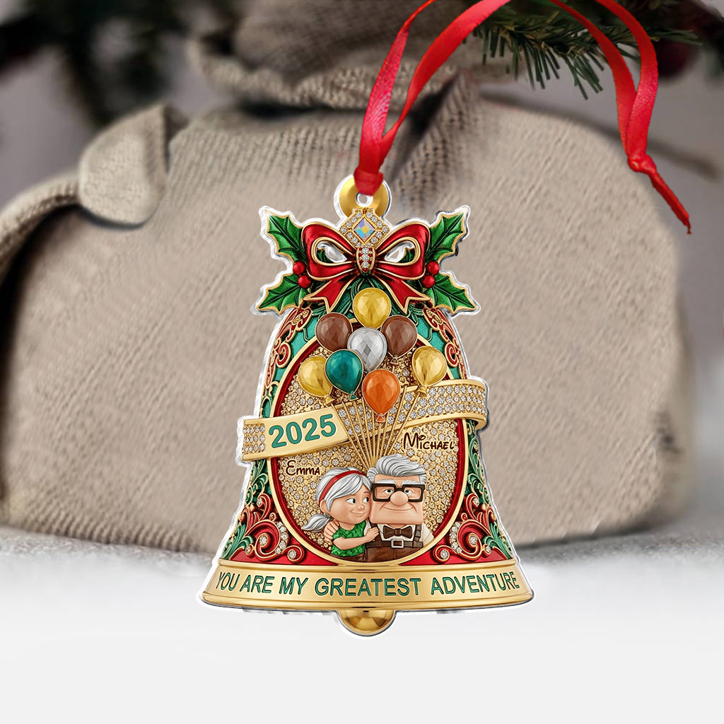 My Greatest Adventure - Personalized Couple Ornament