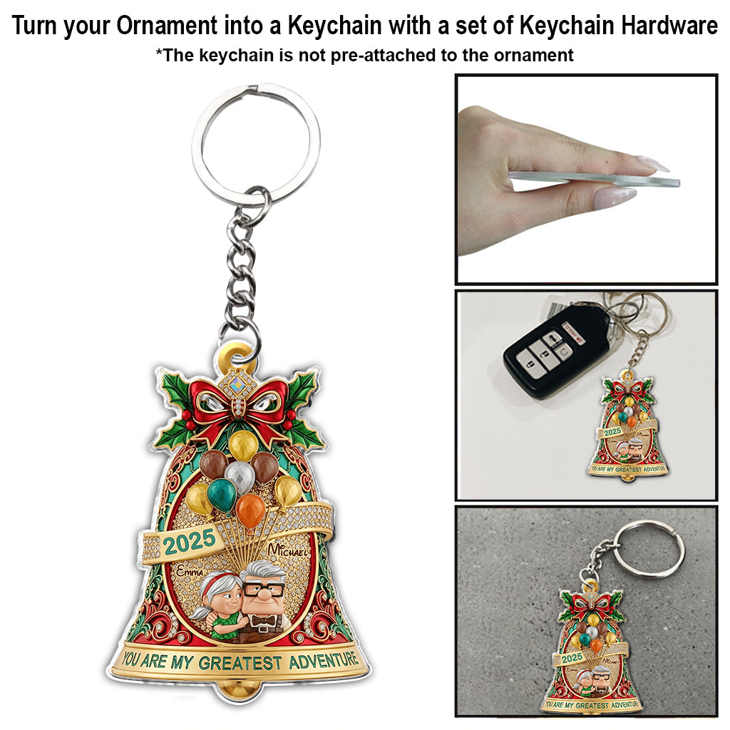 My Greatest Adventure - Personalized Couple Ornament