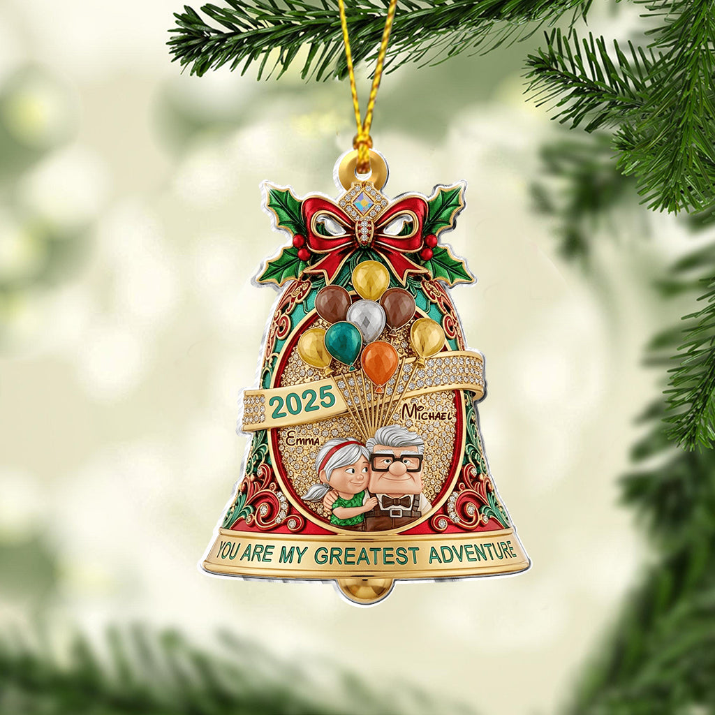 My Greatest Adventure - Personalized Couple Ornament