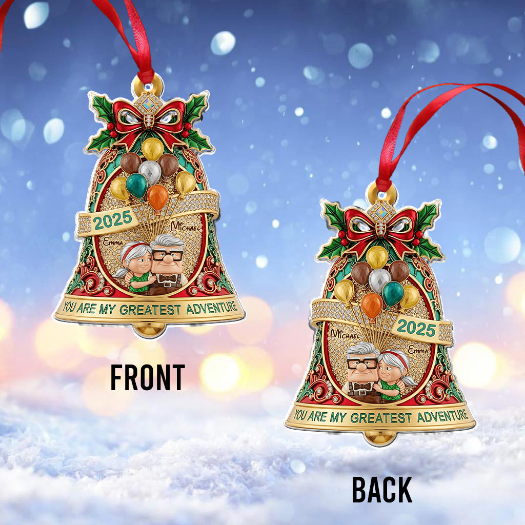 My Greatest Adventure - Personalized Couple Ornament