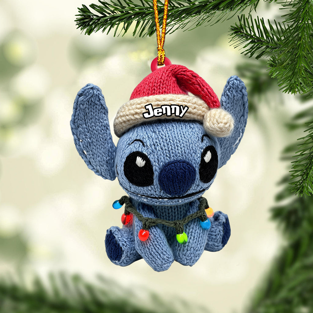 Merry Christmas - Personalized Ohana Ornament