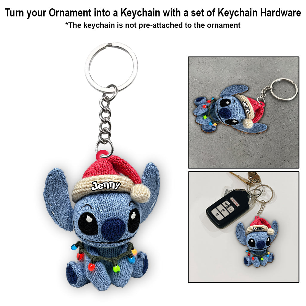 Merry Christmas - Personalized Ohana Ornament