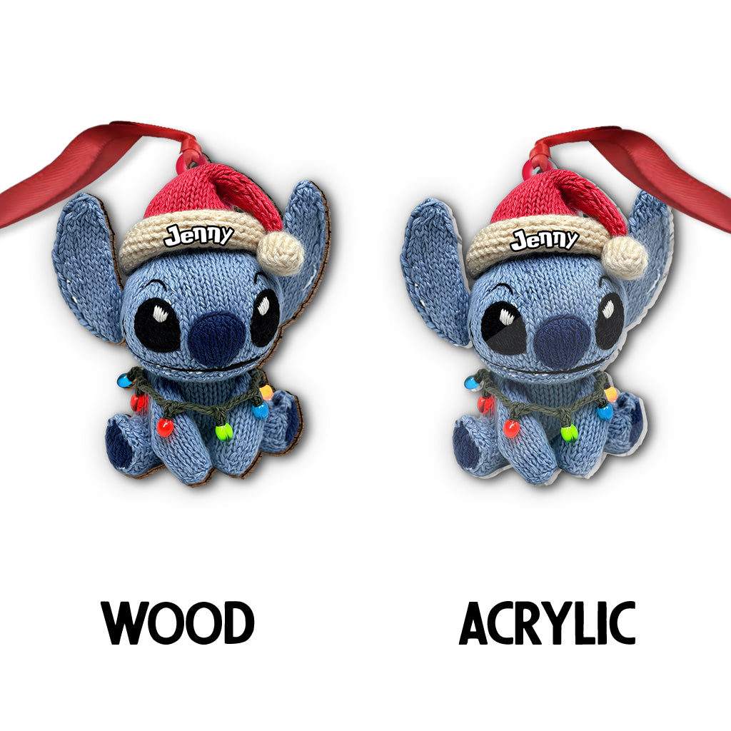 Merry Christmas - Personalized Ohana Ornament