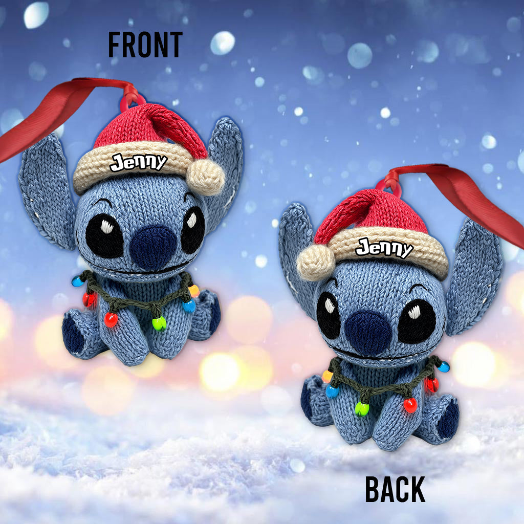 Merry Christmas - Personalized Ohana Ornament