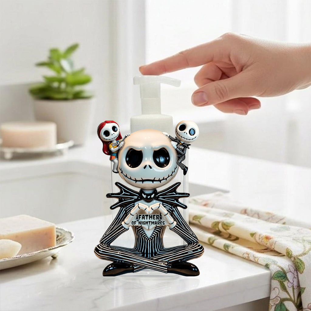 Father, Mother Of Nightmare - Personalized Nightmare Soap Dispenser