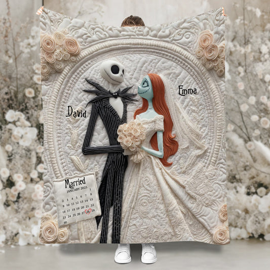 Till Death Do Us Part - Personalized Nightmare Blanket