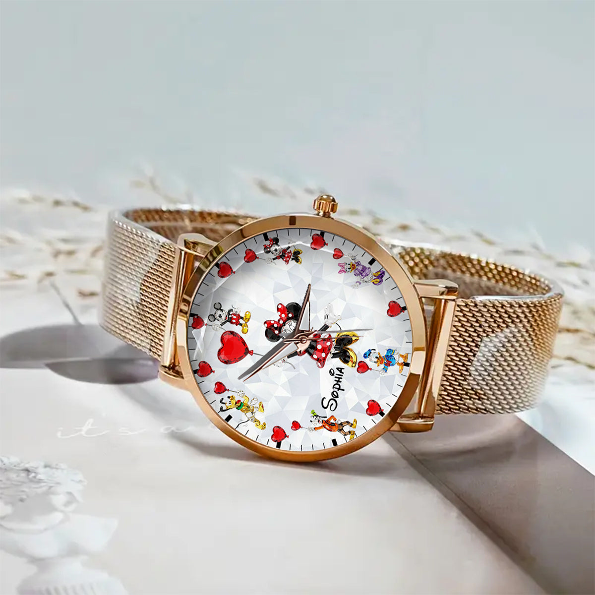 Magical World - Personalized Mouse Women Hand Watch