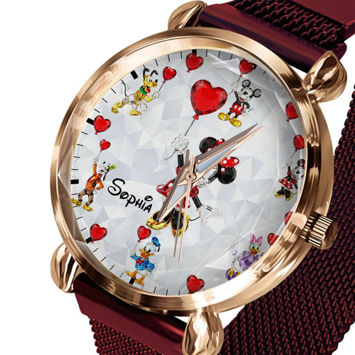 Magical World - Personalized Mouse Women Hand Watch