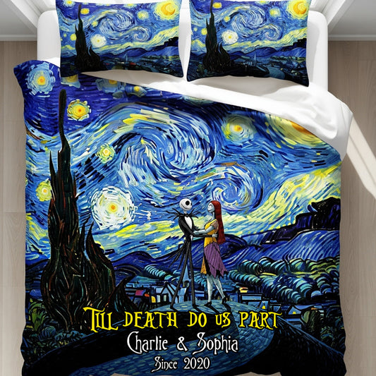 Dancing In Star Night - Personalized Nightmare Bedding Set