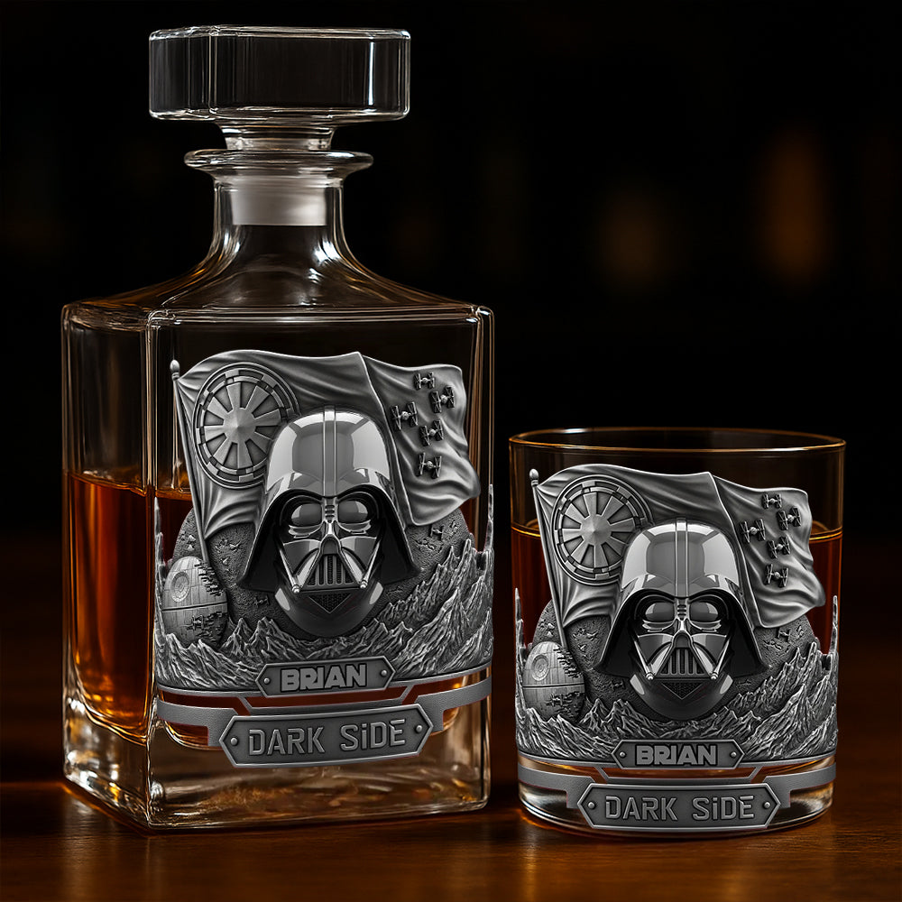 Join The Dark Side - Personalized The Force Whiskey Glass