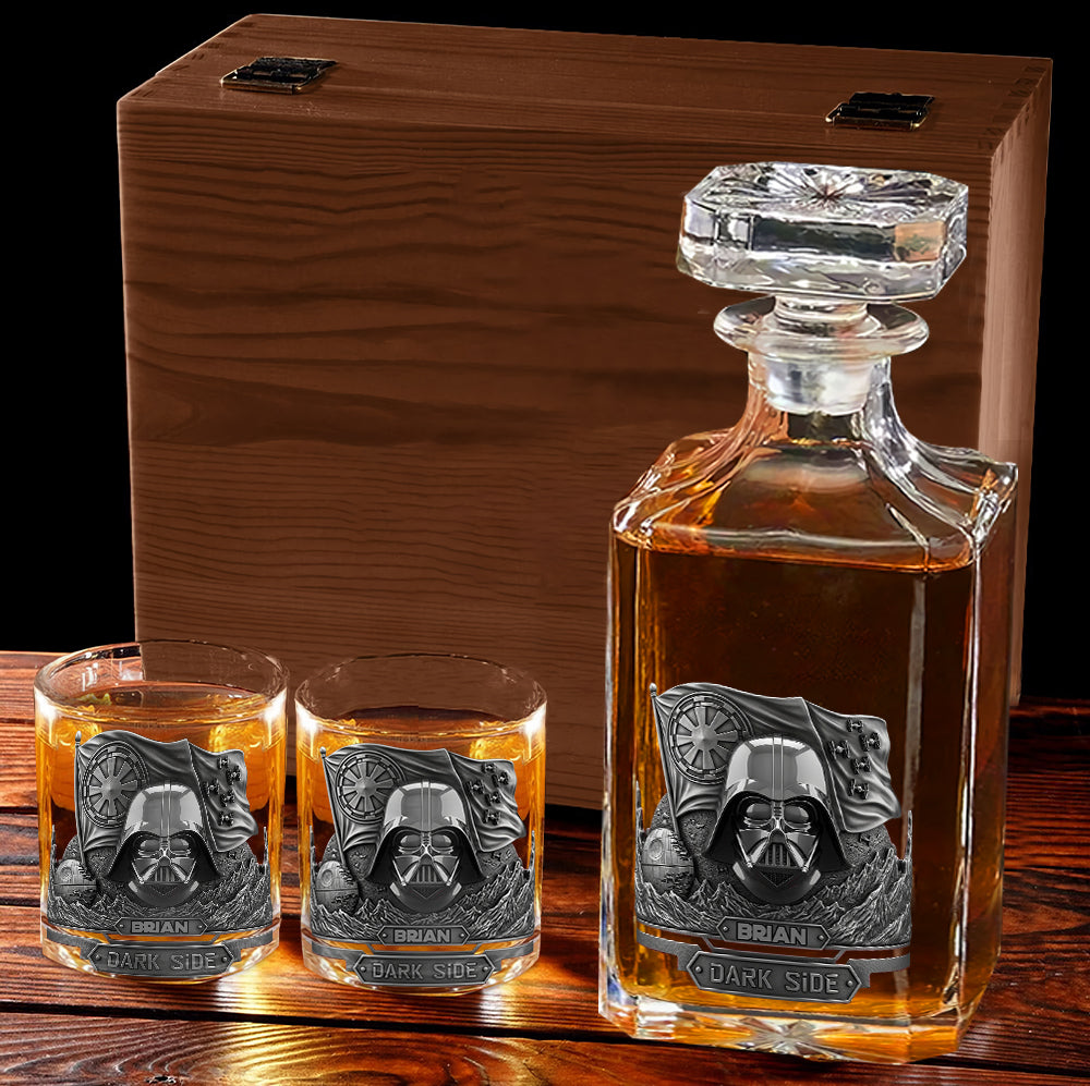 Join The Dark Side - Personalized The Force Whiskey Glass