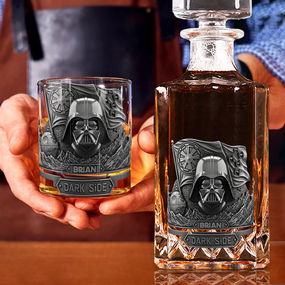 Join The Dark Side - Personalized The Force Whiskey Glass