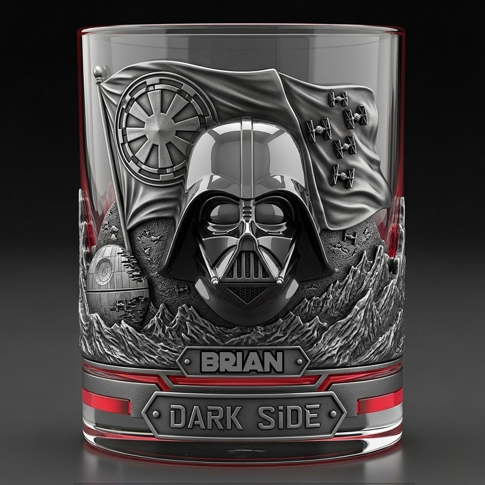 Join The Dark Side - Personalized The Force Whiskey Glass