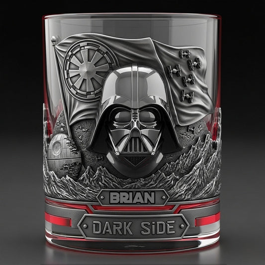 Join The Dark Side - Personalized The Force Whiskey Glass