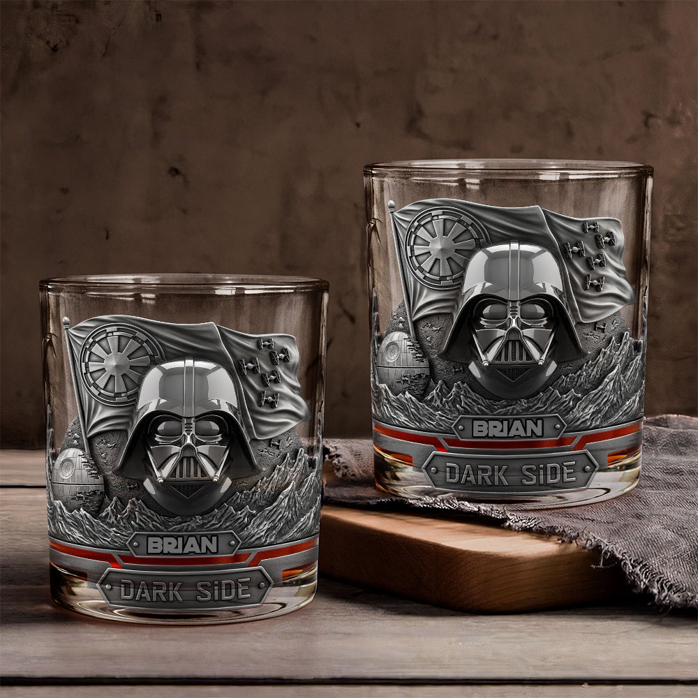 Join The Dark Side - Personalized The Force Whiskey Glass