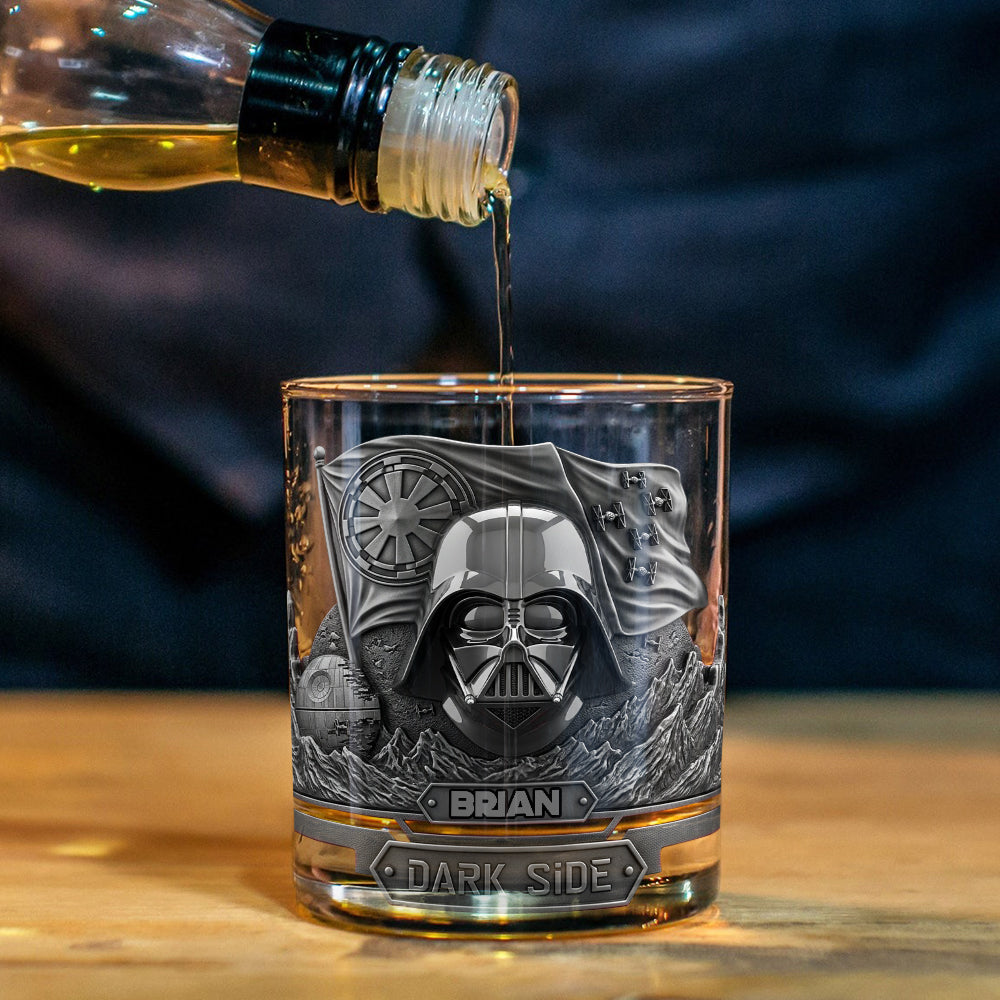 Join The Dark Side - Personalized The Force Whiskey Glass