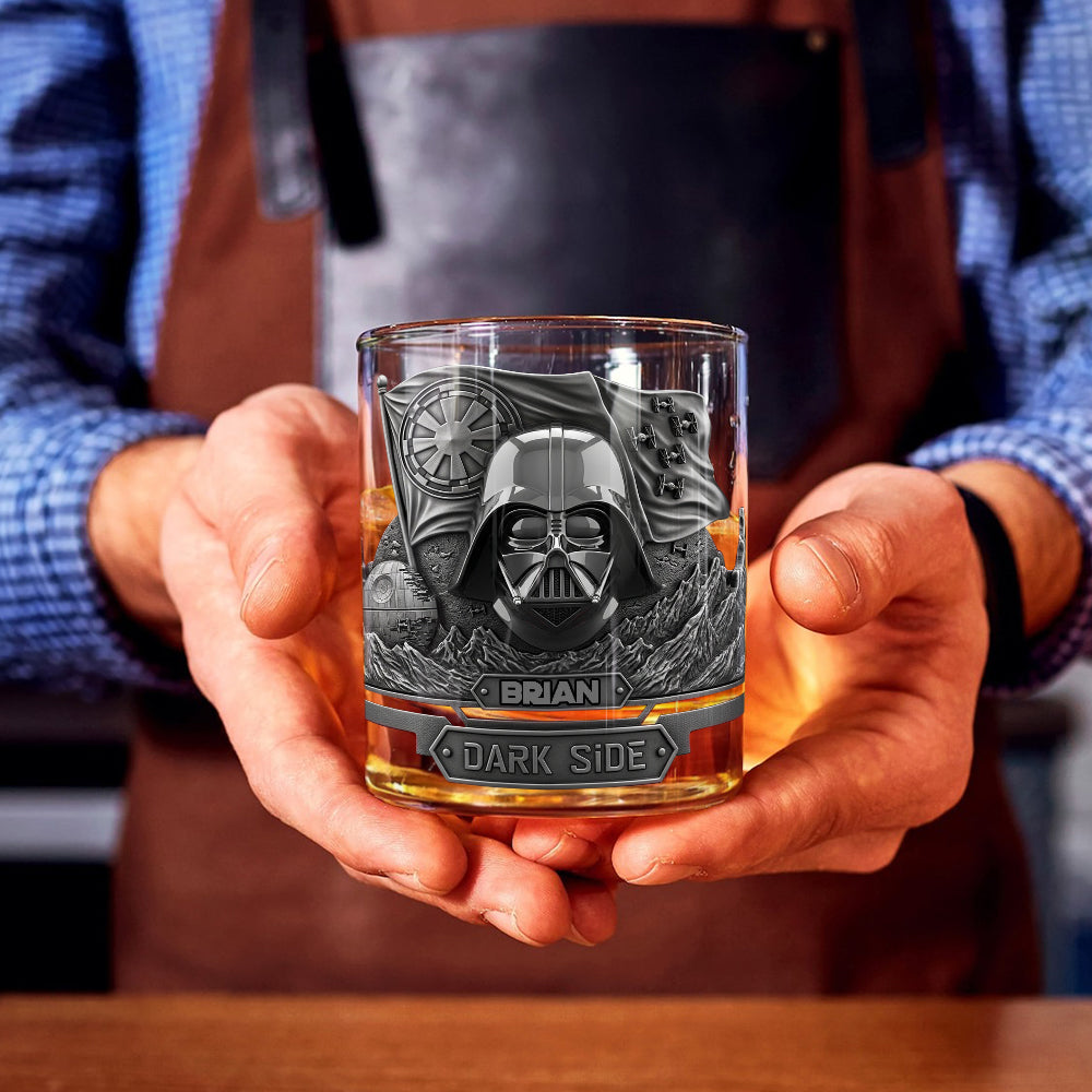 Join The Dark Side - Personalized The Force Whiskey Glass