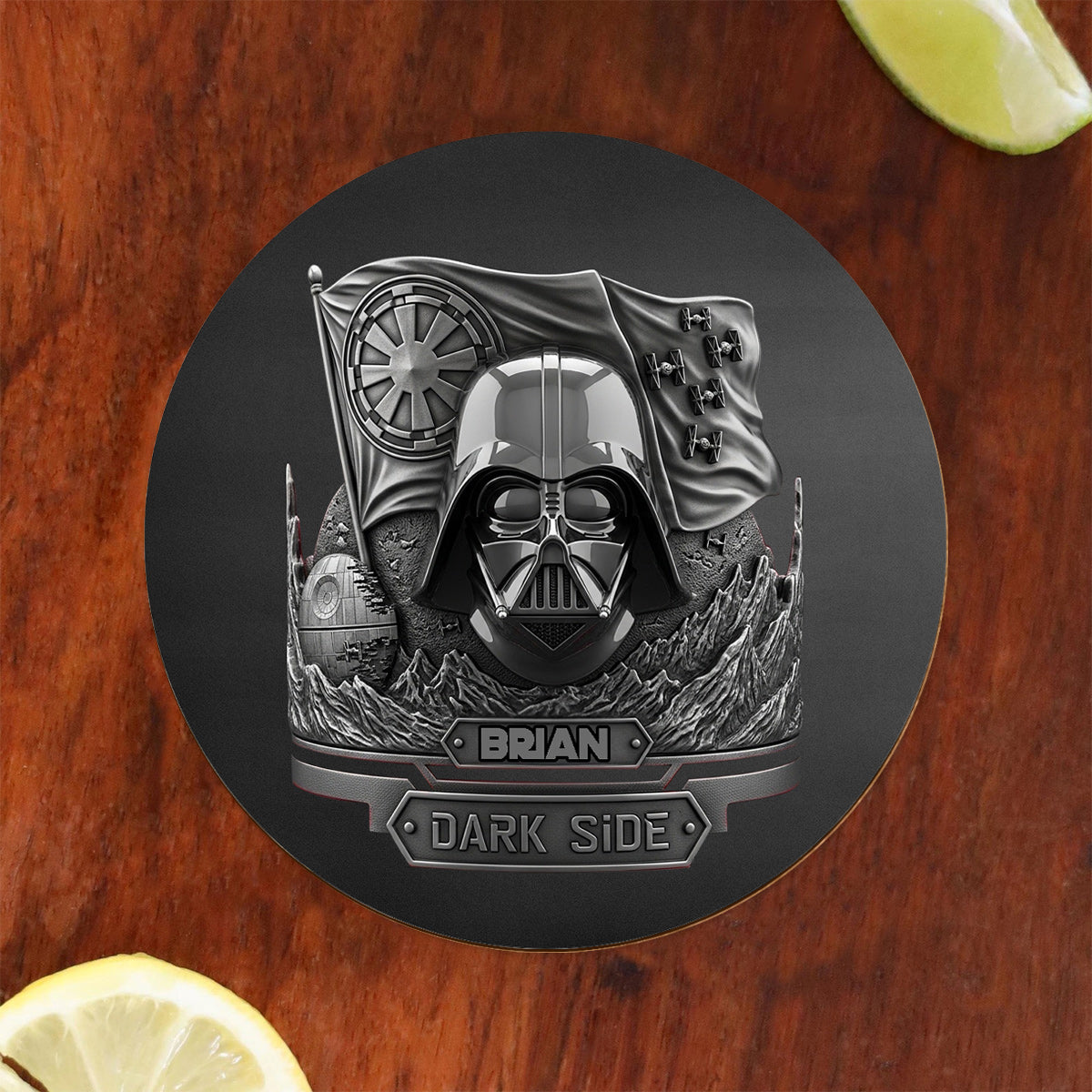 Join The Dark Side - Personalized The Force Whiskey Glass