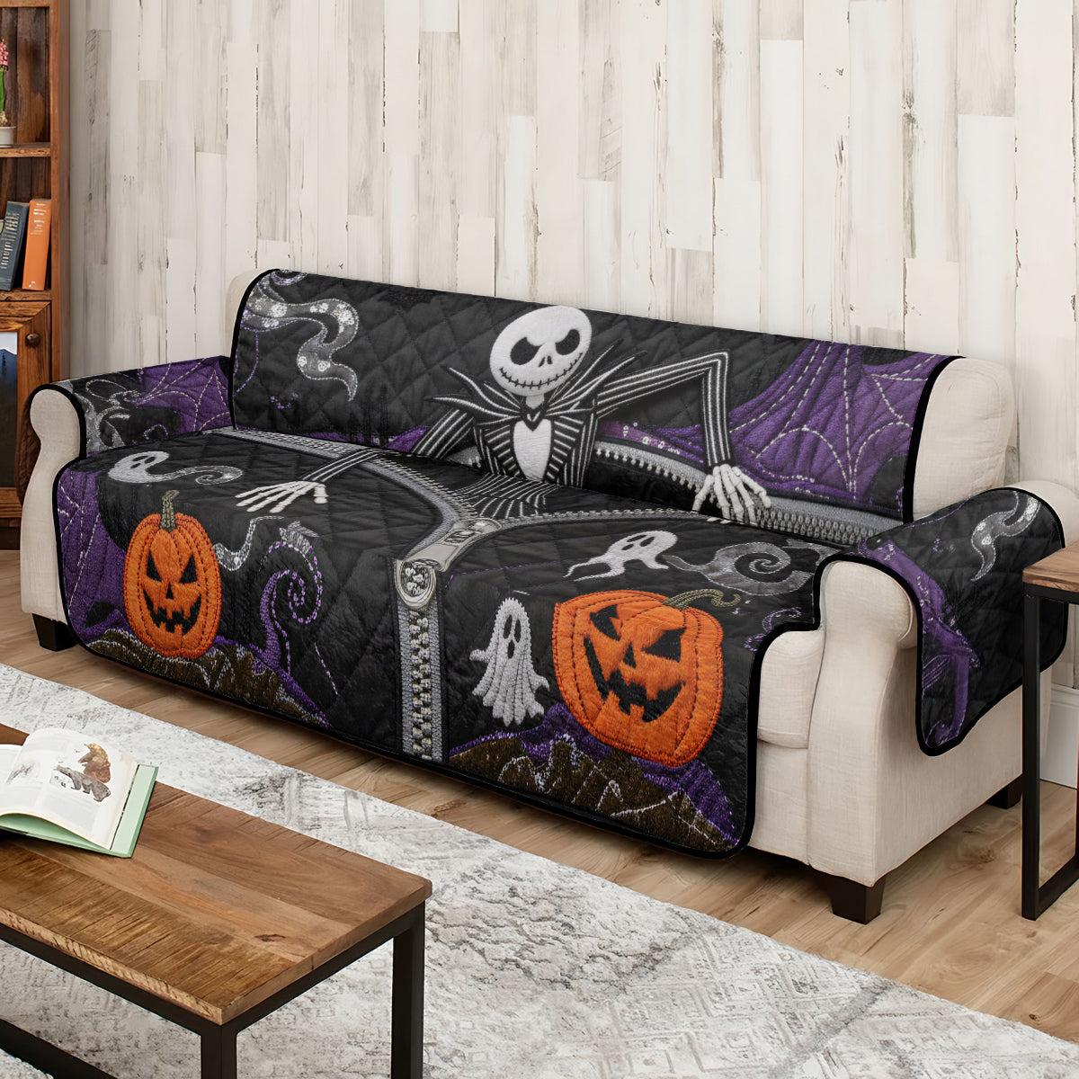 Simply Meant To Be - Personalized Nightmare Quilted Sofa/Couch Cover