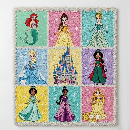 Magical Princesses - Personalized Princess Blanket