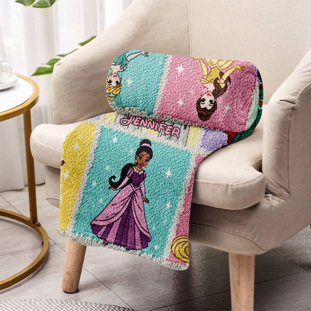 Magical Princesses - Personalized Princess Blanket