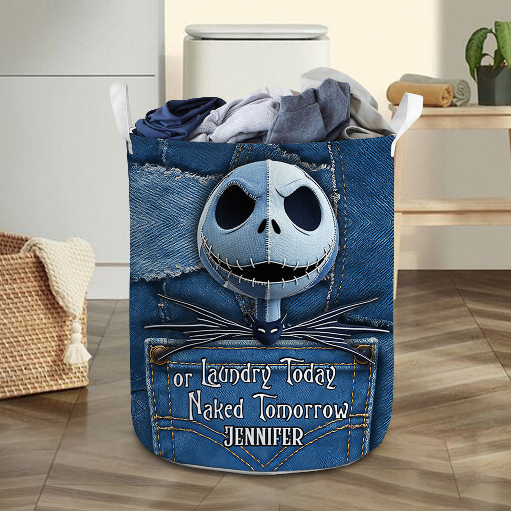 Just A Girl Who Loves Dark - Personalized Nightmare Storage Basket