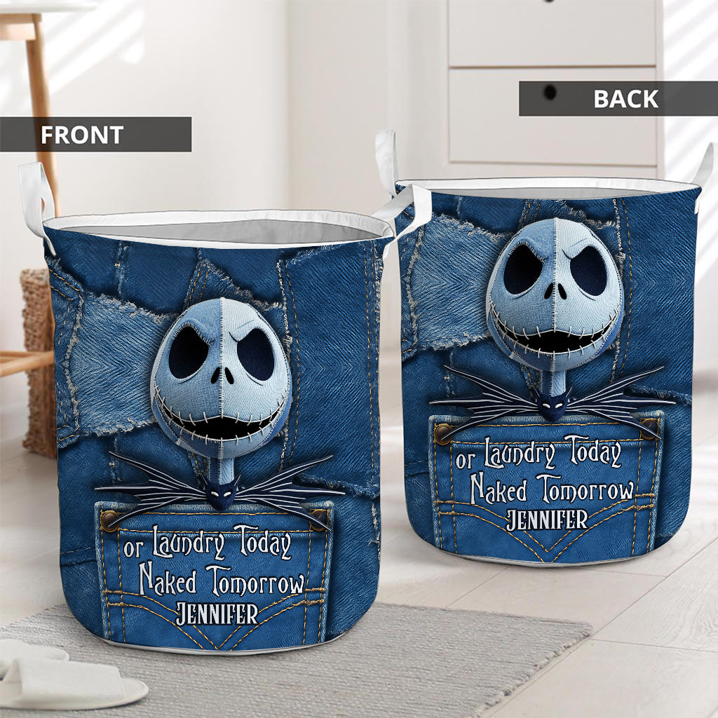 Just A Girl Who Loves Dark - Personalized Nightmare Storage Basket
