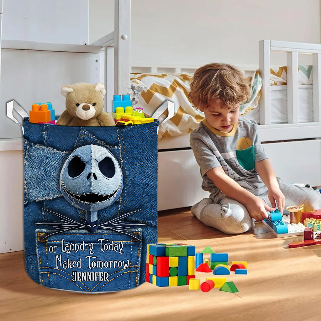 Just A Girl Who Loves Dark - Personalized Nightmare Storage Basket