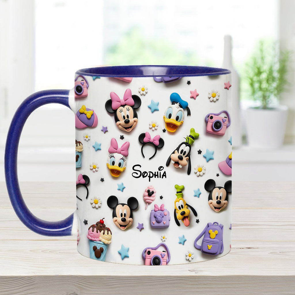 Magical World - Personalized Mouse Accent Mug
