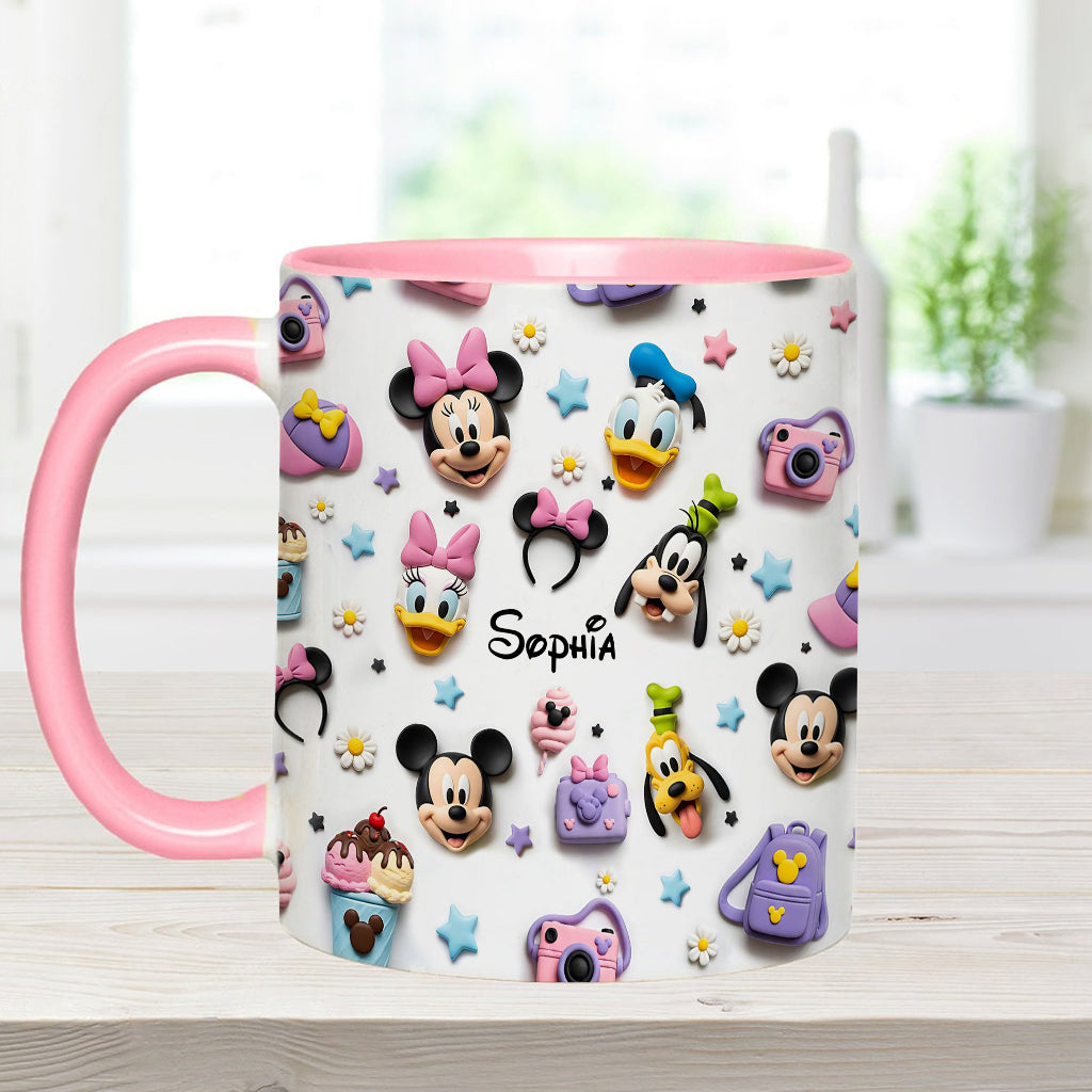 Magical World - Personalized Mouse Accent Mug