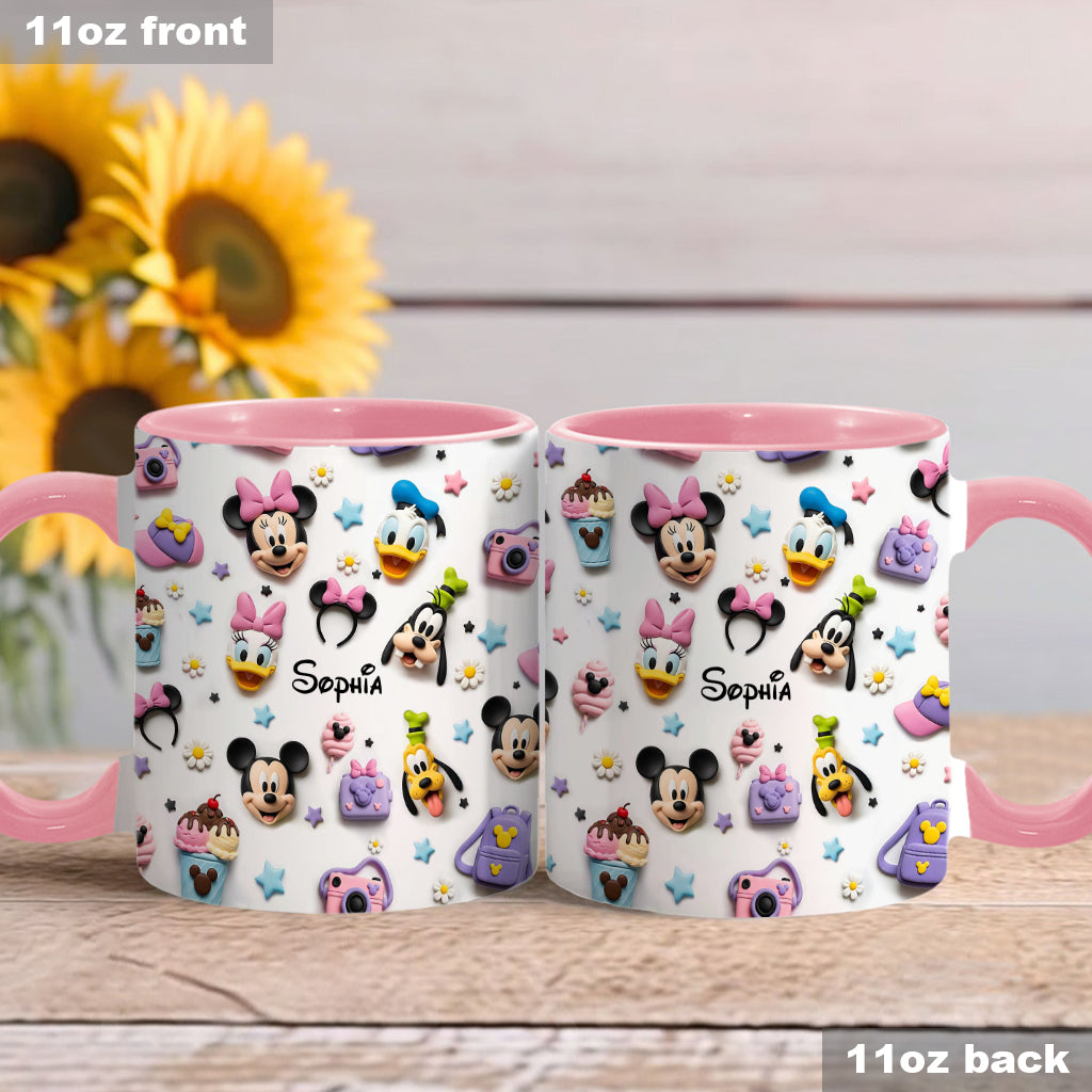 Magical World - Personalized Mouse Accent Mug